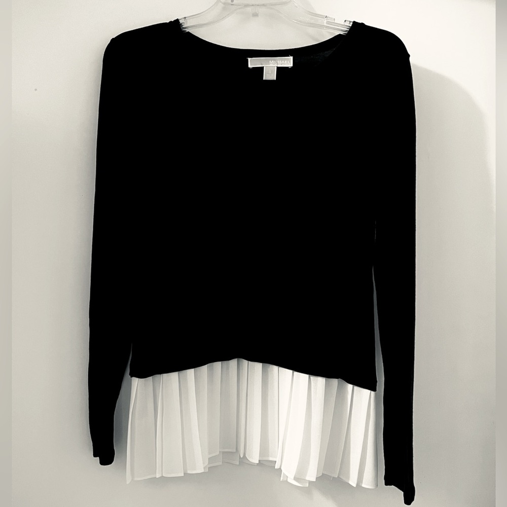 Michael • Kors • Pleated • Bottom • Top